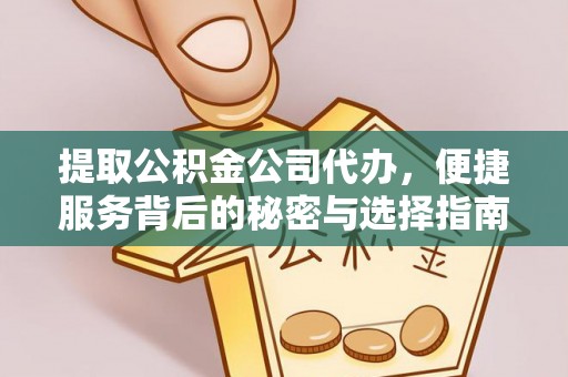 惠东提取公积金公司代办，便捷服务背后的秘密与选择指南
