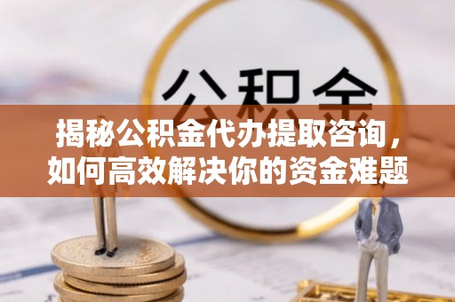 惠东揭秘公积金代办提取咨询，如何高效解决你的资金难题