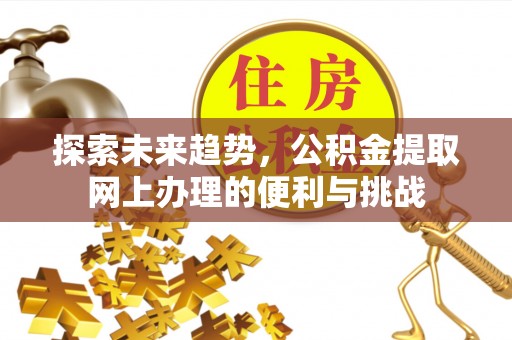 惠东探索未来趋势，公积金提取网上办理的便利与挑战